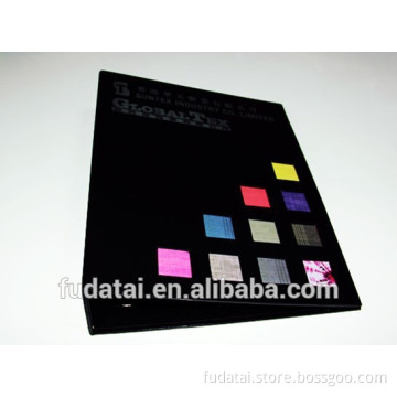 FDT customized office stationery conference folder made from paper cardboard metal ring binder